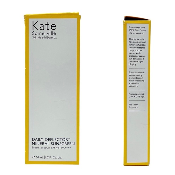 Kate Somerville Sun Daily Deflector Mineral Sunscreen SPF 1.7 oz. New in Box NWT - Picture 2 of 5